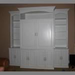 Custom Entertainment Center
Painted Wood